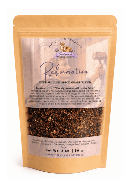 "Reformation" Tea Blend: Deep Mulled Spice Grape - Chavamade