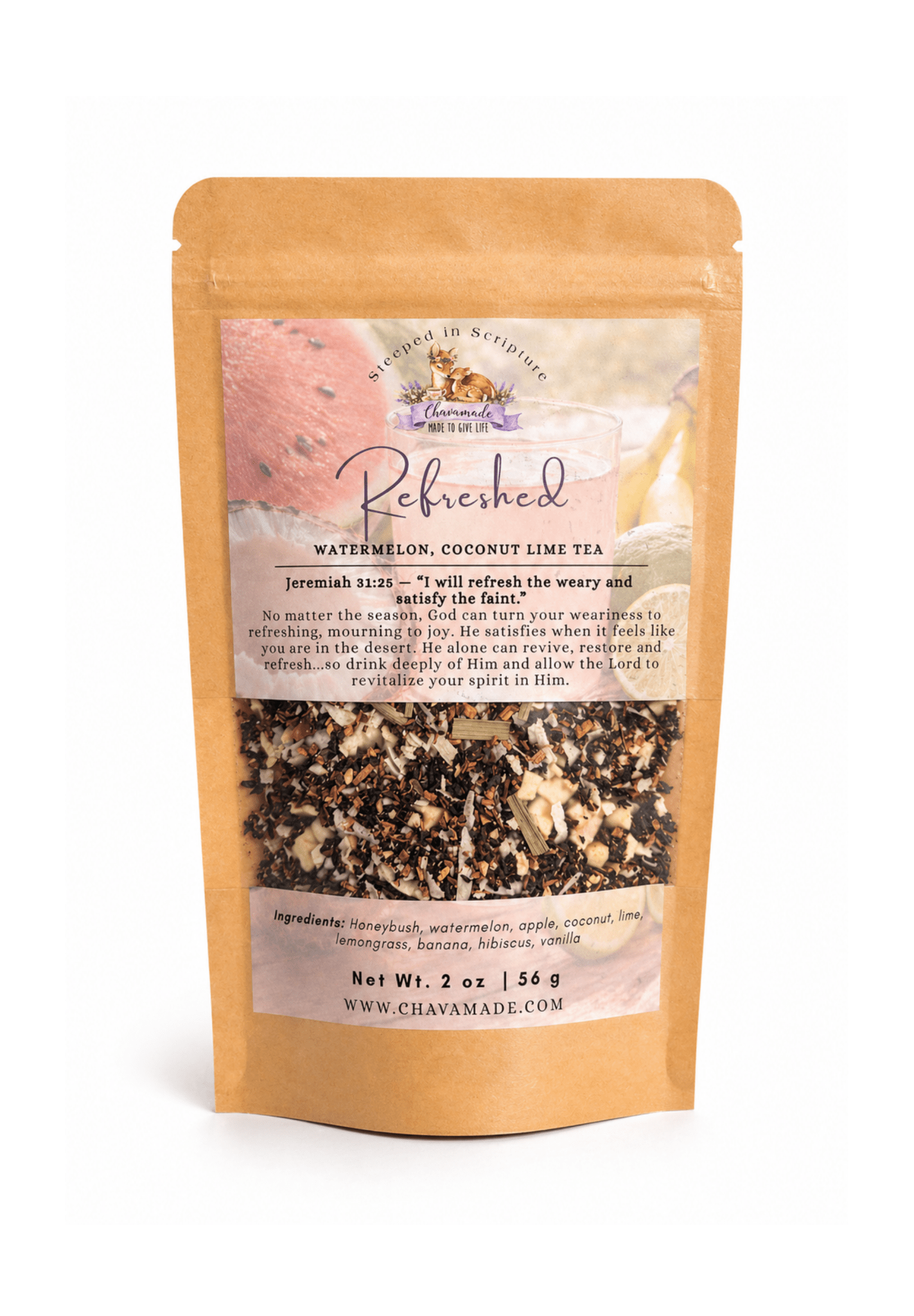 "Refreshed" Tea Blend (VIP) - Chavamade