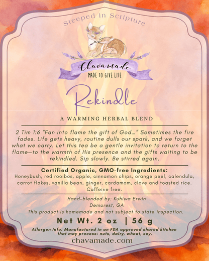 "Rekindle" Tea Blend - Chavamade