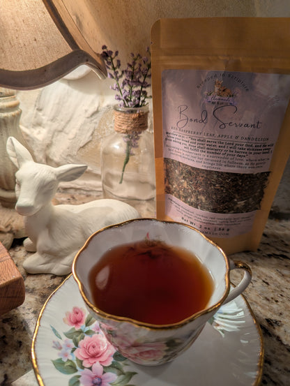 Bond Servant-Red Raspberry Leaf, Apple & Dandelion Tea (VIP)