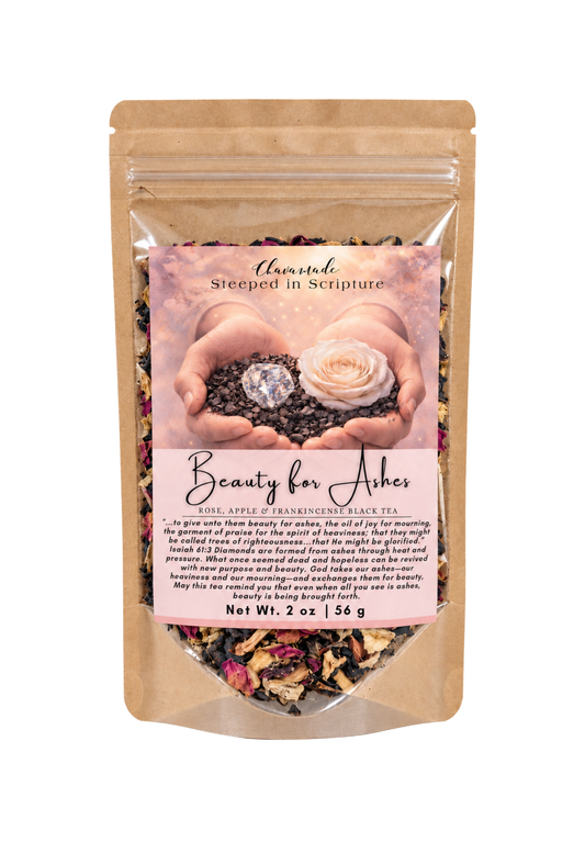 Beauty for Ashes-Rose, Apple & Frankincense Black Tea