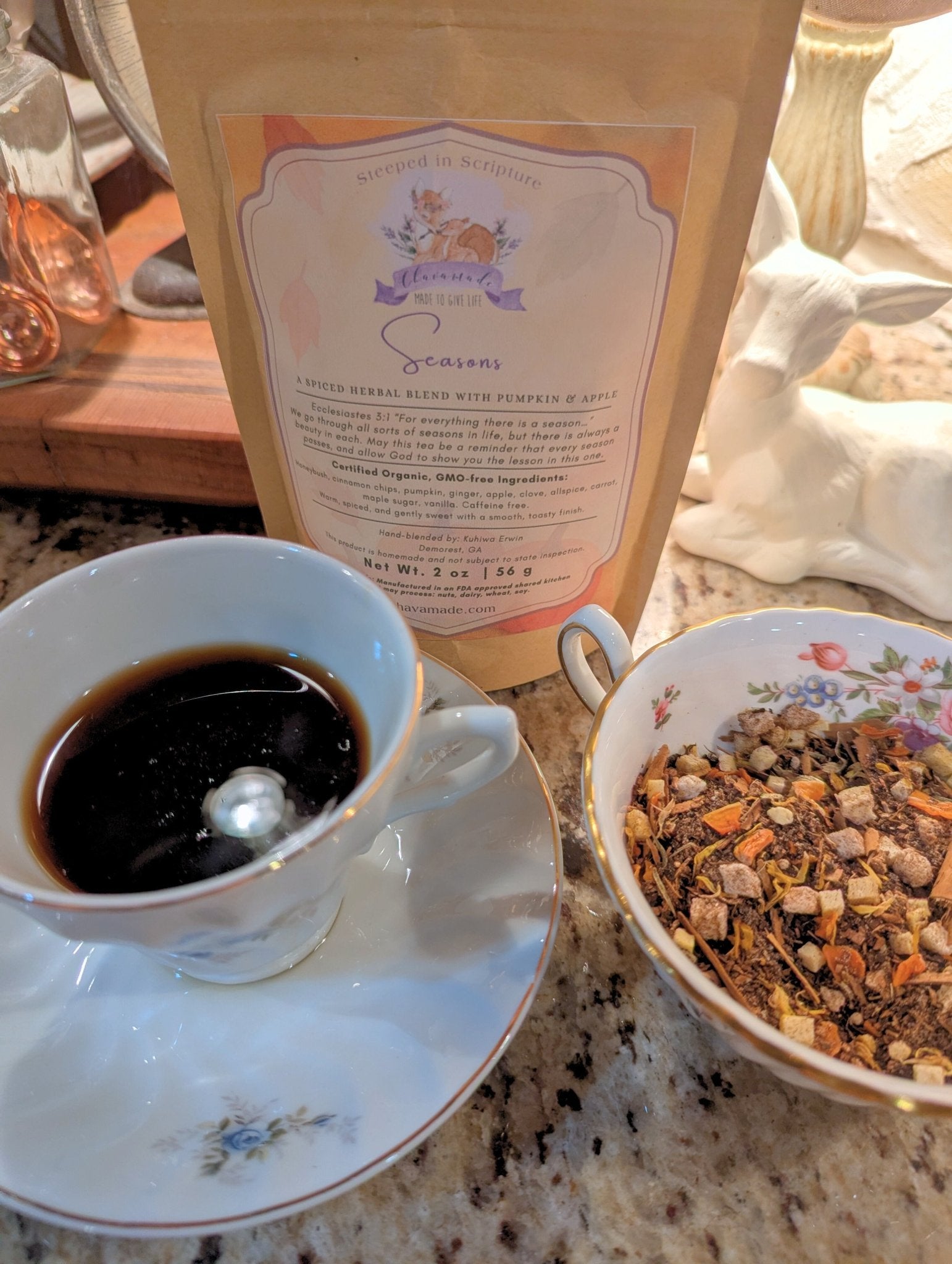 "Seasons" Tea Blend - Chavamade