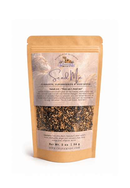 "Send Me" Tea Blend: Currants, Elderberries & Deep Spices - Chavamade
