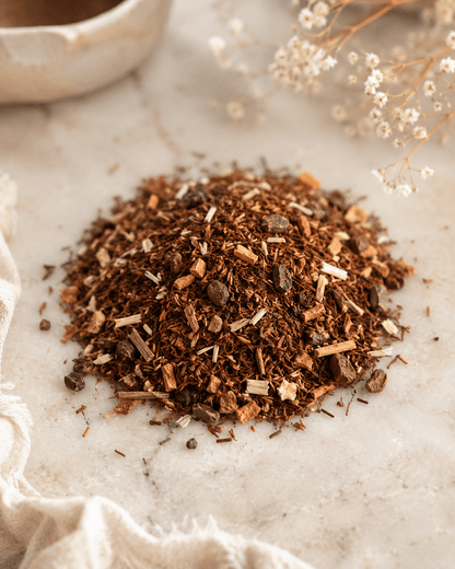 Sustained - Cinnamon, Cacao, & Raisin Rooibos Tea (VIP) - Chavamade