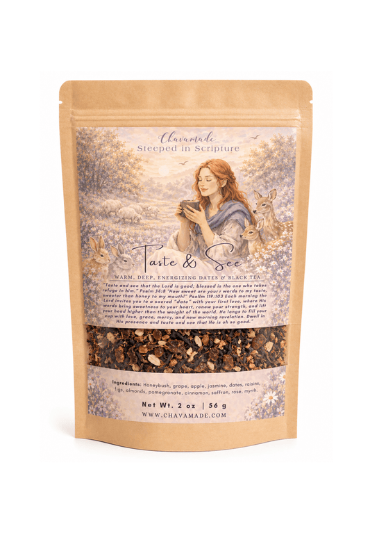 "Taste & See" Signature Tea: Dates, Barley & Spiced Black Tea - Chavamade