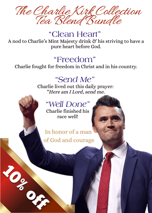 The Charlie Kirk Collection Tea Bundle - Chavamade