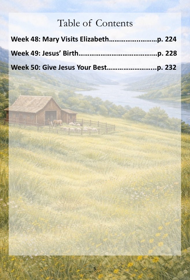 "The Shepherd's Guide, Year 1" Devotional/Curriculum - Chavamade