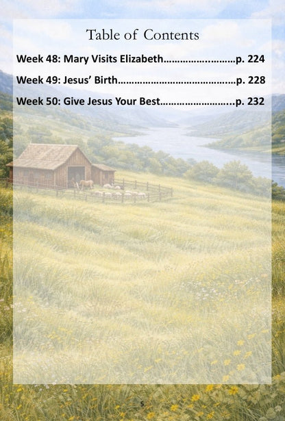 "The Shepherd's Guide, Year 1" Devotional/Curriculum - Chavamade