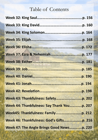 "The Shepherd's Guide, Year 1" Devotional/Curriculum - Chavamade