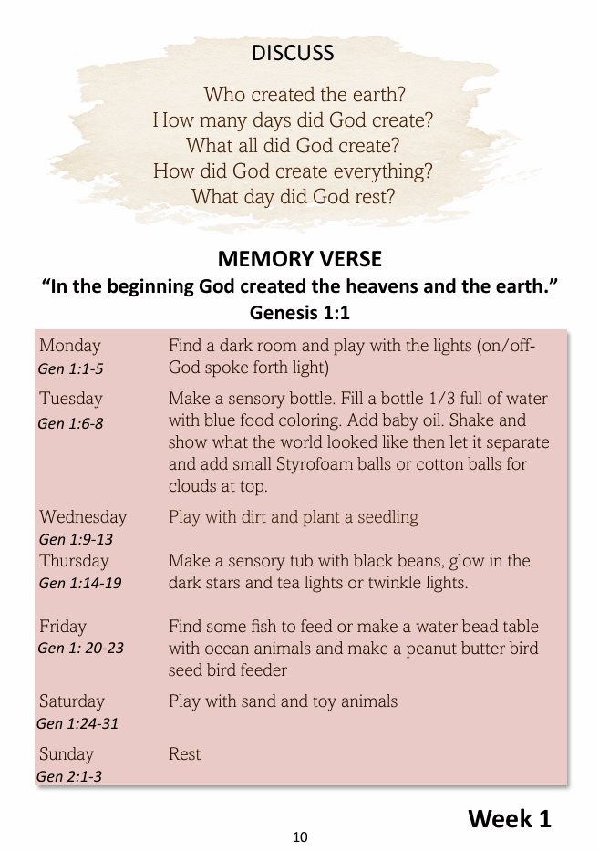 "The Shepherd's Guide, Year 1" Devotional/Curriculum - Chavamade