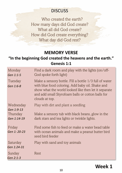 "The Shepherd's Guide, Year 1" Devotional/Curriculum - Chavamade
