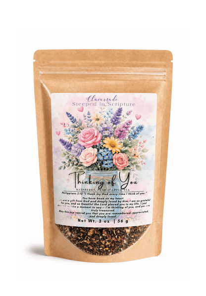 "Thinking of You" Tea Blend: Raspberry, Pear & Apple - Chavamade
