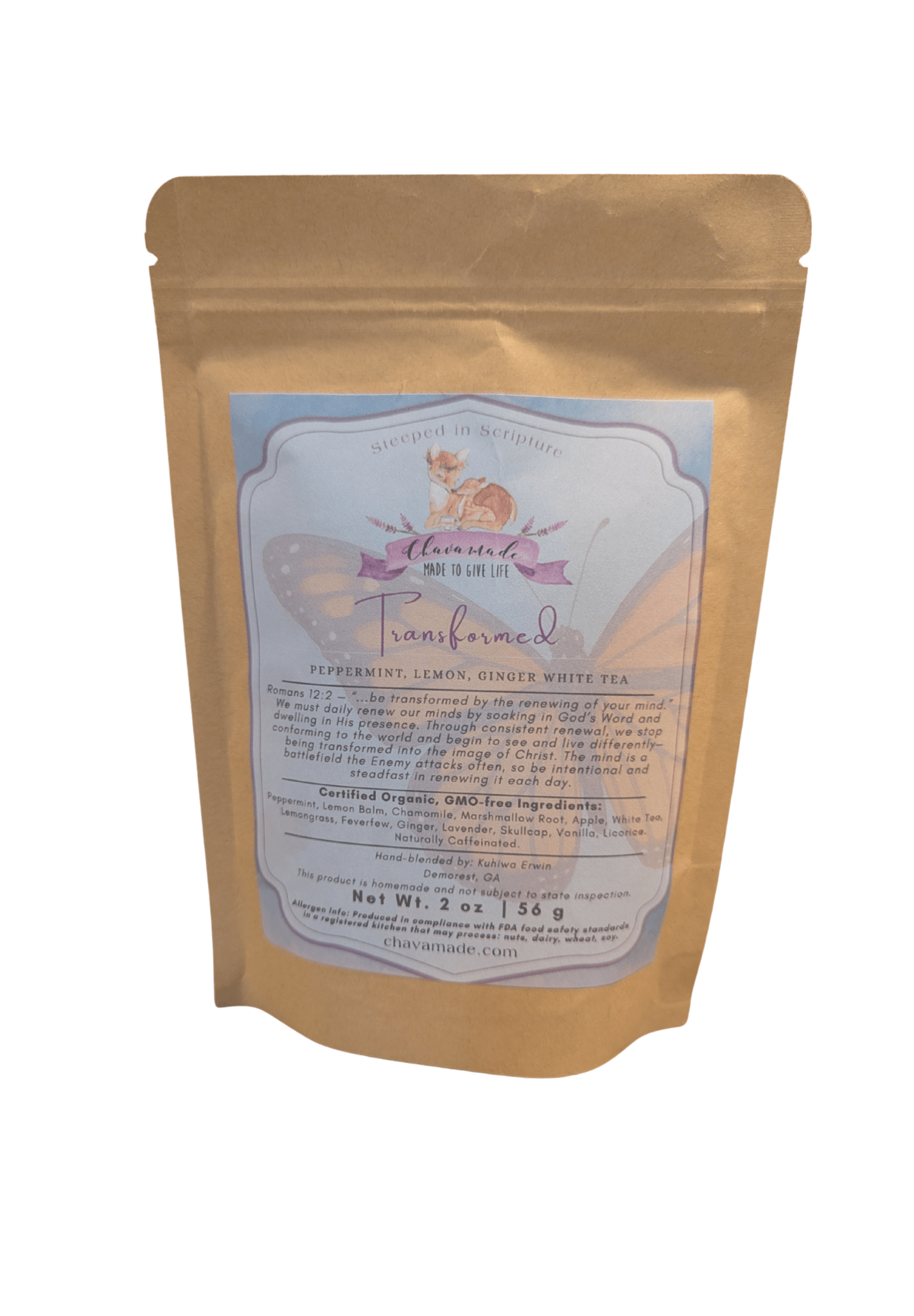 "Transformed" Tea Blend (VIP) - Chavamade