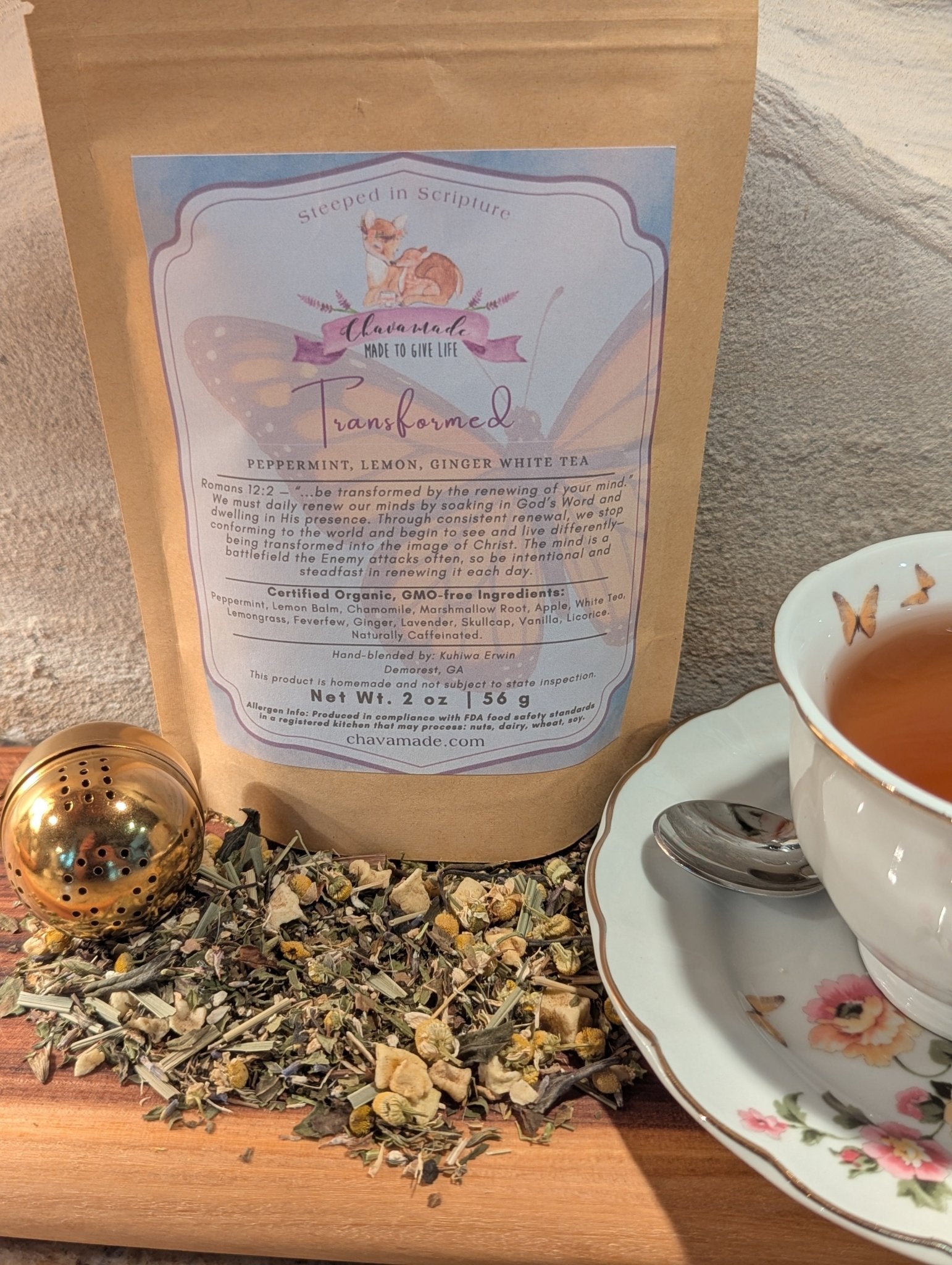 "Transformed" Tea Blend (VIP) - Chavamade